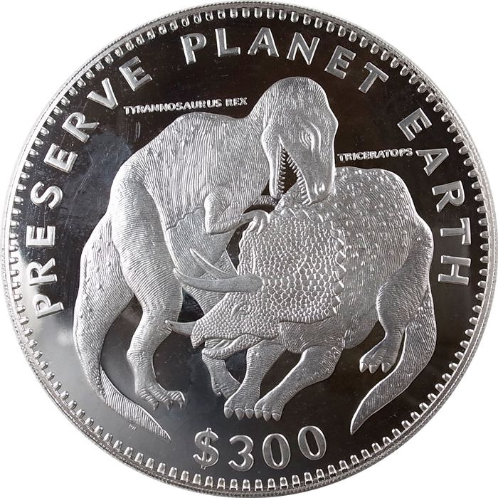 リベリア諸島 1kg純銀銀貨