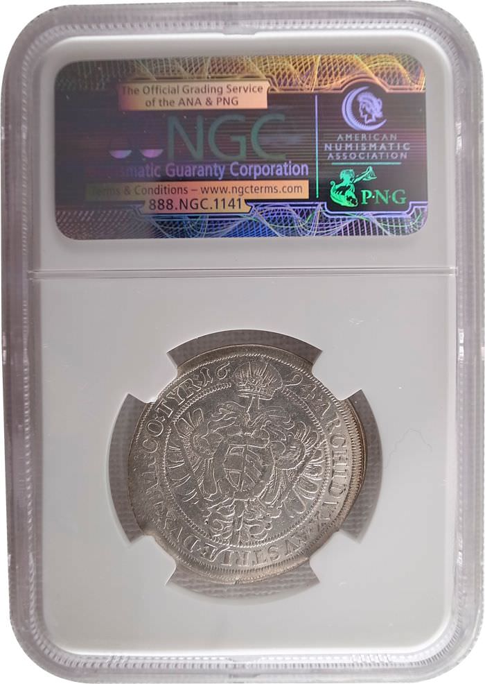 NGC オーストリア 15クラウザー銀貨 レオポルド1世