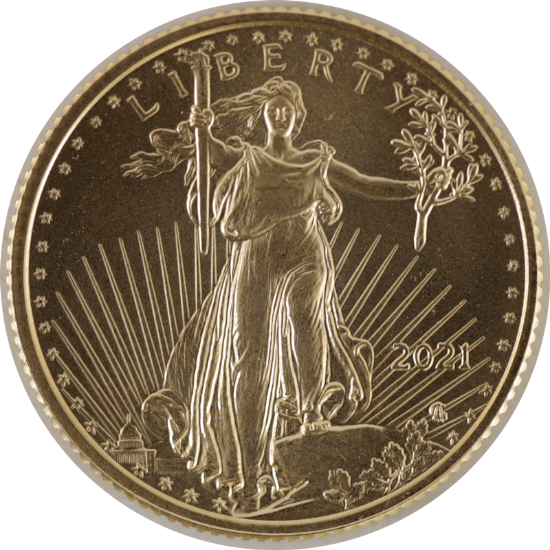 イーグル金貨2021Type2